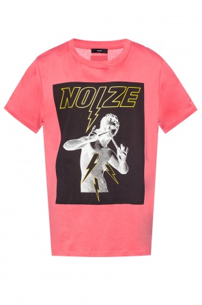 T-shirt with a print and inscription, zdjęcie 1 T-shirt with a print and inscription od Diesel